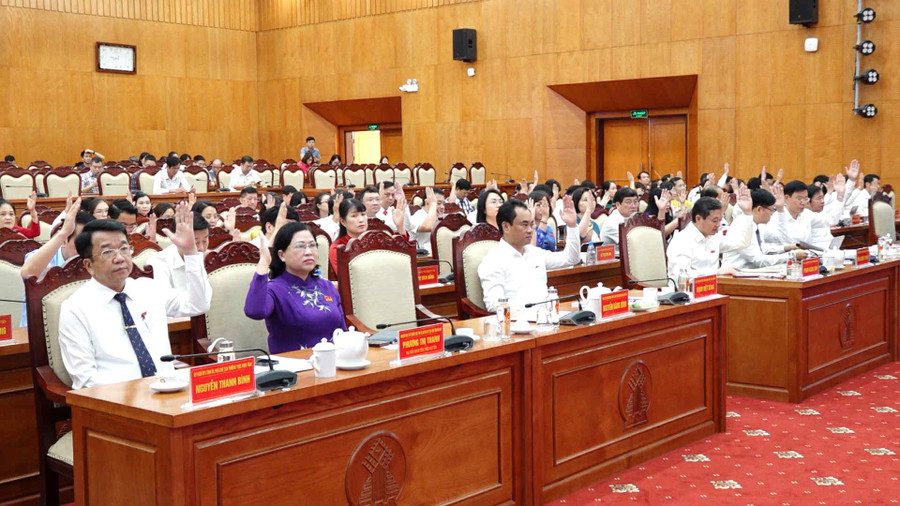 Đại biểu tham gia biểu quyết. dai-bieu-tham-gia-bieu-quyet.jpg