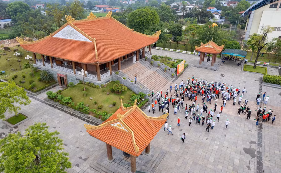 Khu di tích lịch sử Quốc gia 915 Gia Sàng, phường Gia Sàng, tỉnh Thái Nguyên.
