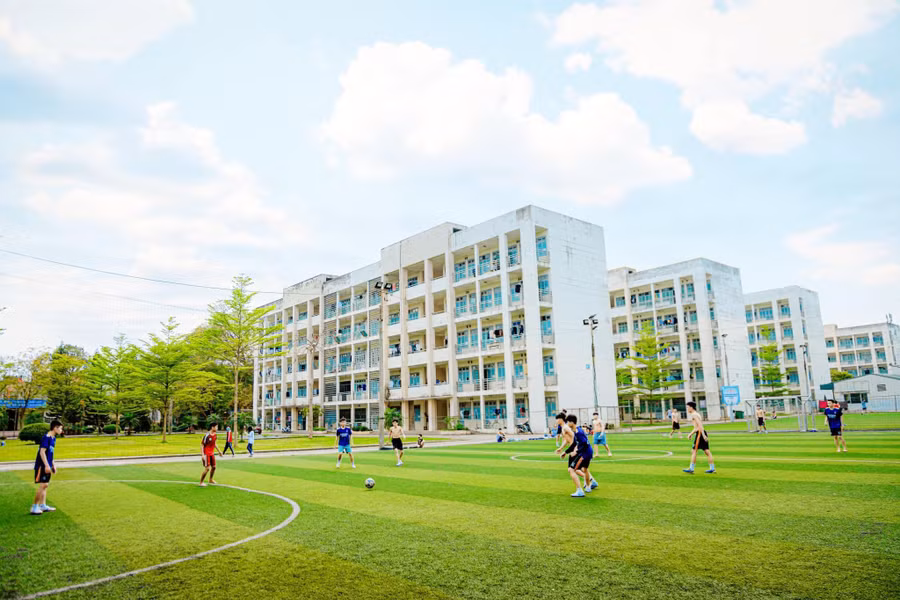 Khu vực KTX được sửa sang sẵn sàng đón tiếp trên 500 tân sinh viên.jpg