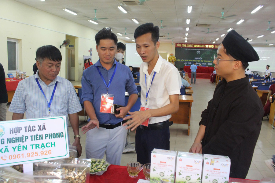 HTX nông nghiệp Tiên Phong, xã Yên Trạch, tỉnh Thái Nguyên giới thiệu các mặt hàng nông sản. img-0193.jpg