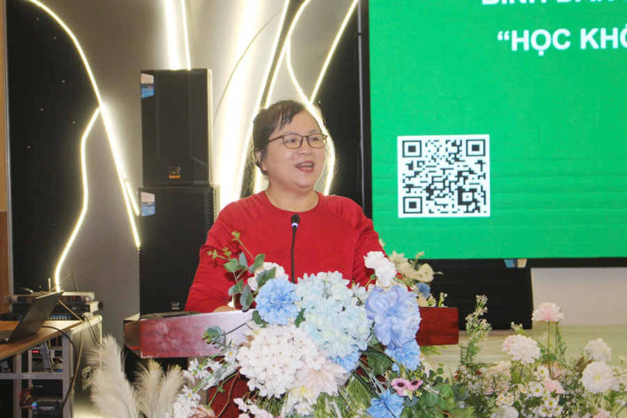 TS Đỗ Thị Thìn – Chủ tịch Hội Khuyến học tỉnh Thái Nguyên. beauty-1747280471715.jpg