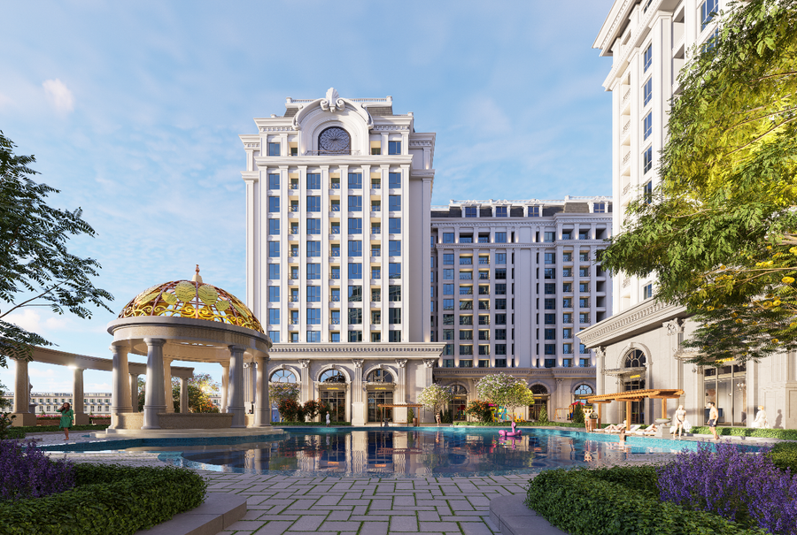 Danko Riverside sở hữu những góc hình đậm kiến trúc châu Âu.