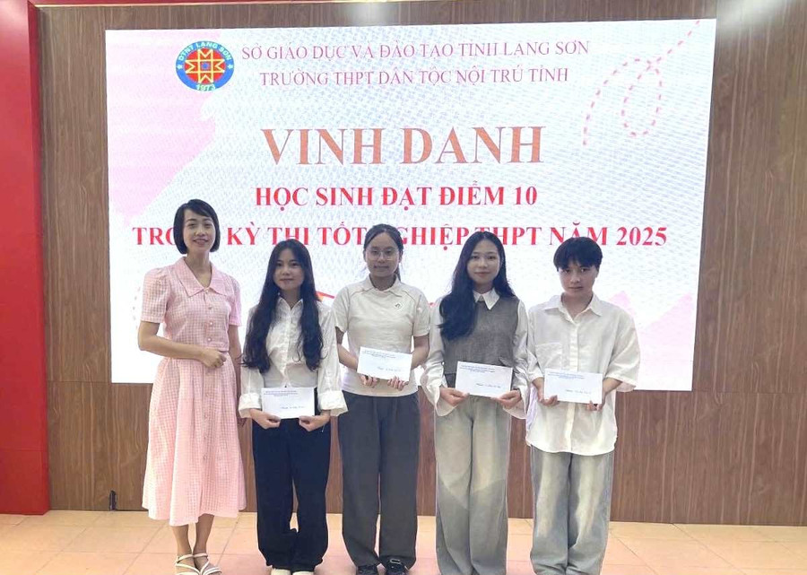 Năm 2025, Trường THPT Dân tộc nội trú tỉnh Lạng Sơn có tỷ lệ đỗ tốt nghiệp 100%. noi-tru-2.jpg