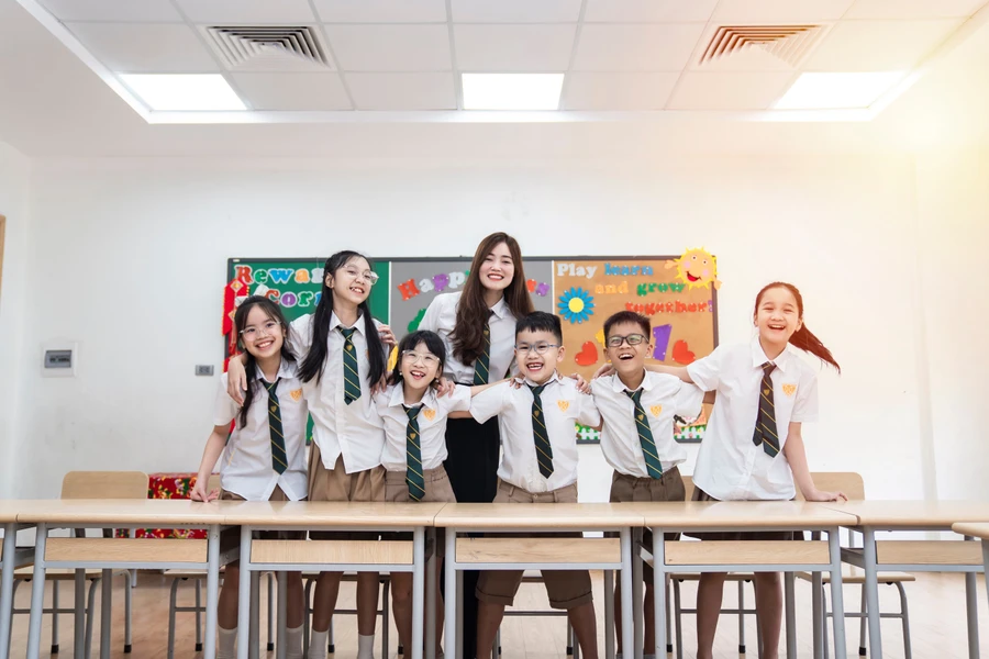 Tại Iris school các em học sinh luôn được phát huy hết những phẩm chất kỹ năng của bản thân.