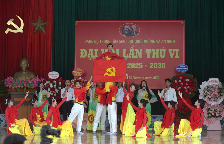 Đại hội Đảng bộ Trung tâm Giáo dục Quốc phòng và An ninh Đại học Thái Nguyên.