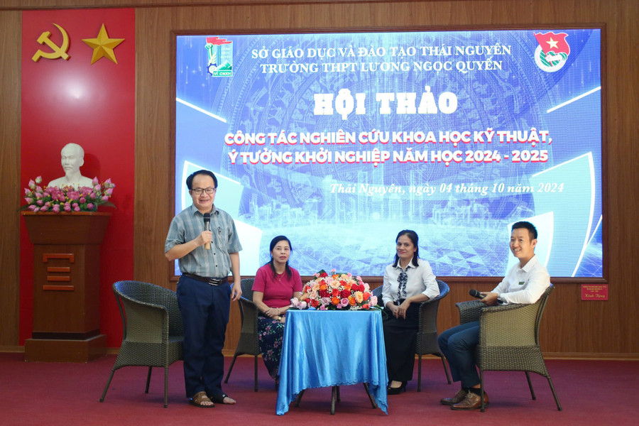 Truyền cảm hứng và thúc đẩy năng lực nghiên cứu khoa học cho học sinh