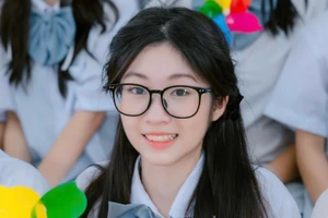 Em Trần An Bảo Chi, học sinh Trường THCS Nguyễn Lương Bằng (huyện Thanh Miện).