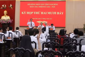 Tại kỳ họp thứ 27, HĐND tỉnh Nam Định khóa 19 đã thông qua chủ trương hợp nhất ba tỉnh: Hà Nam, Ninh Bình và Nam Định.