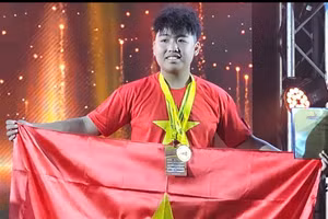 Em Đoàn Tuấn Nghĩa, học sinh lớp 6, Trường THCS Võ Thị Sáu, phường Lê Thanh Nghị (Hải Phòng) liên tiếp giành 2 HCV Olympic Toán học quốc tế trong năm 2025.