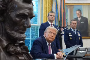 Tổng thống Mỹ Donald Trump.