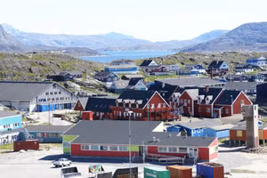 Một góc đảo Greenland.