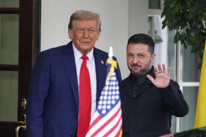 Tổng thống Trump đón ông Volodymyr Zelensky tại Nhà Trắng hôm 18 tháng 8. 