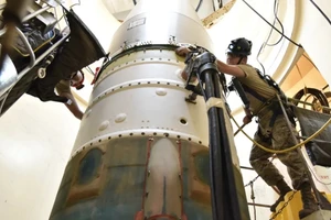 Tên lửa chiến lược Minuteman 3 của Mỹ.