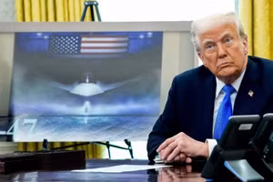 Tổng thống Mỹ Donald Trump công bố chương trình F-47.