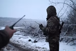 Binh sĩ Nga tác chiến tại khu vực Zaporizhzhya.