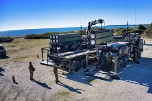 Hệ thống phòng không SAMP/T của Ý.