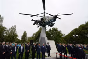 Trực thăng tấn công Ka-50.