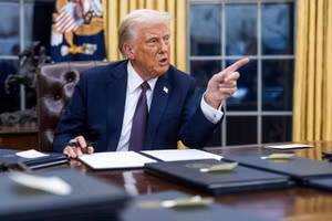 Tổng thống Mỹ Donald Trump.