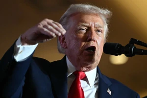 Tổng thống Mỹ Donald Trump phát biểu tại Mount Pocono, bang Pennsylvania hôm 9 tháng 12.