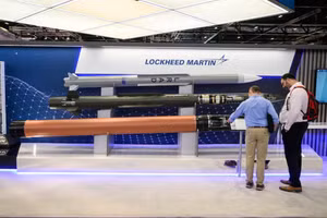 Đạn tên lửa đánh chặn của hệ thống Patriot PAC-3.