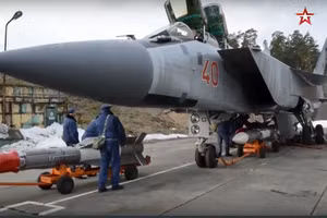 Tiêm kích MiG-31 của Nga.