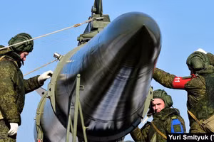 Tên lửa chiến thuật Iskander-M của Nga.