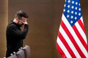 Tổng thống Ukraine Zelensky.