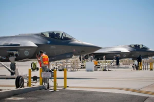 Tiêm kích tàng hình F-35 do Mỹ sản xuất.