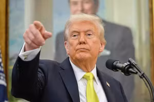 Tổng thống Mỹ Donald Trump.