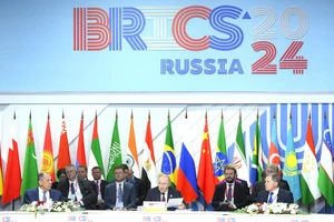 Các đại biểu dự Hội nghị thượng đỉnh BRICS năm 2024.