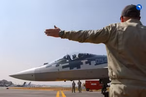 Tiêm kích tàng hình Su-57 của Nga.