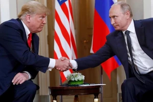 Tổng thống Trump và Tổng thống Putin trong cuộc gặp tại Phần Lan tháng 7 năm 2018.