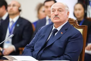 Tổng thống Belarus Alexander Lukashenko.