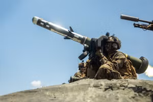 Tên lửa chống tăng Javelin.