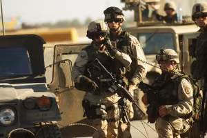 Binh sĩ Mỹ tại Iraq, năm 2004.