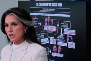 Giám đốc Tình báo Quốc gia Mỹ Tulsi Gabbard.