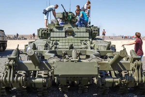 Hình ảnh BMR-3MA Vepr được báo Mỹ đăng tải.