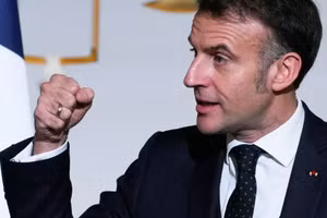 Tổng thống Pháp Emmanuel Macron.