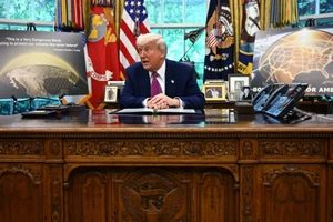 Tổng thống Donald Trump nói về hệ thống Golden Dome hôm 20 tháng 5.