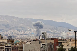 Một vụ nổ ở Tehran, Iran, ngày 2/3/2026.