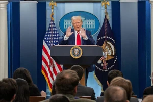 Tổng thống Mỹ Donald Trump.