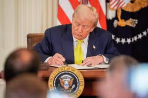 Tổng thống Mỹ Donald Trump.