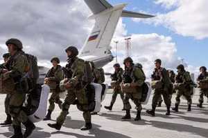 Quân đội Nga triển khai tại Kaliningrad.