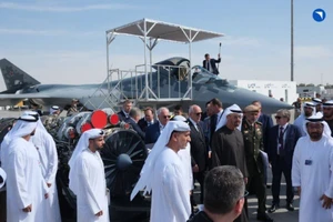 Tiêm kích thế hệ 5 của Nga tại Triển lãm Hàng không Dubai Airshow 2025.