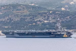 Siêu tàu sân bay USS Gerald R. Ford.