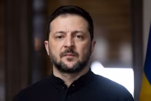 Tổng thống Ukraine Zelensky tại Munich, Đức, hôm 15 tháng 2.