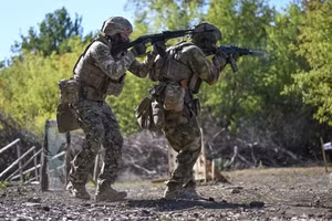 Binh sĩ Nga trong chiến dịch quân sự đặc biệt.