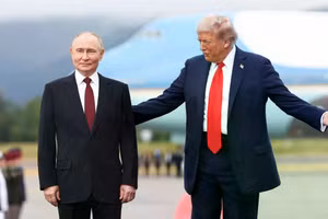 Tổng thống Putin và Tổng thống Trump gặp nhau tại Alaska.