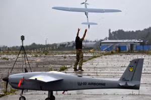 Ukraine đang sở hữu nhiều loại UAV tối tân.