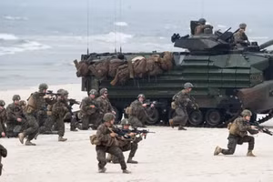 Lực lượng NATO trong một cuộc tập trận chung tại Ba Lan.